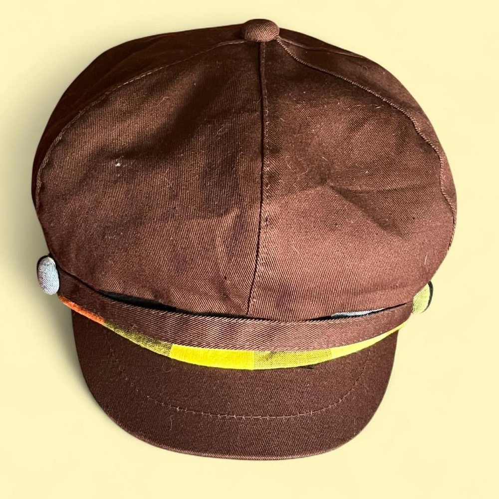 D&Y Vintage Cotton Plaid Newsboy Cap